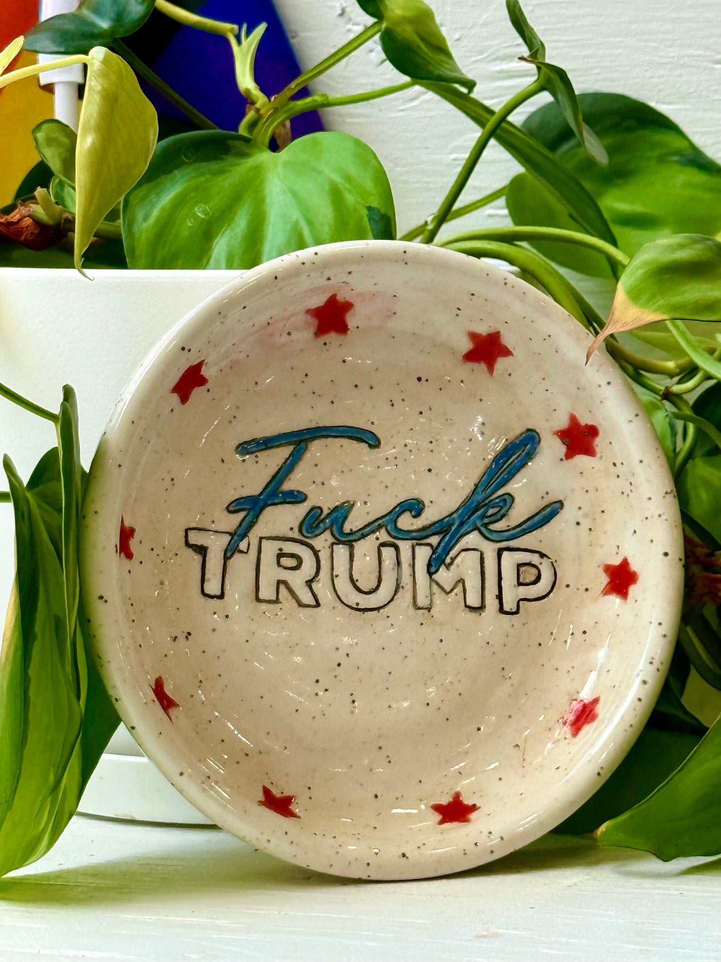 Fuck Trump dish - Preorder