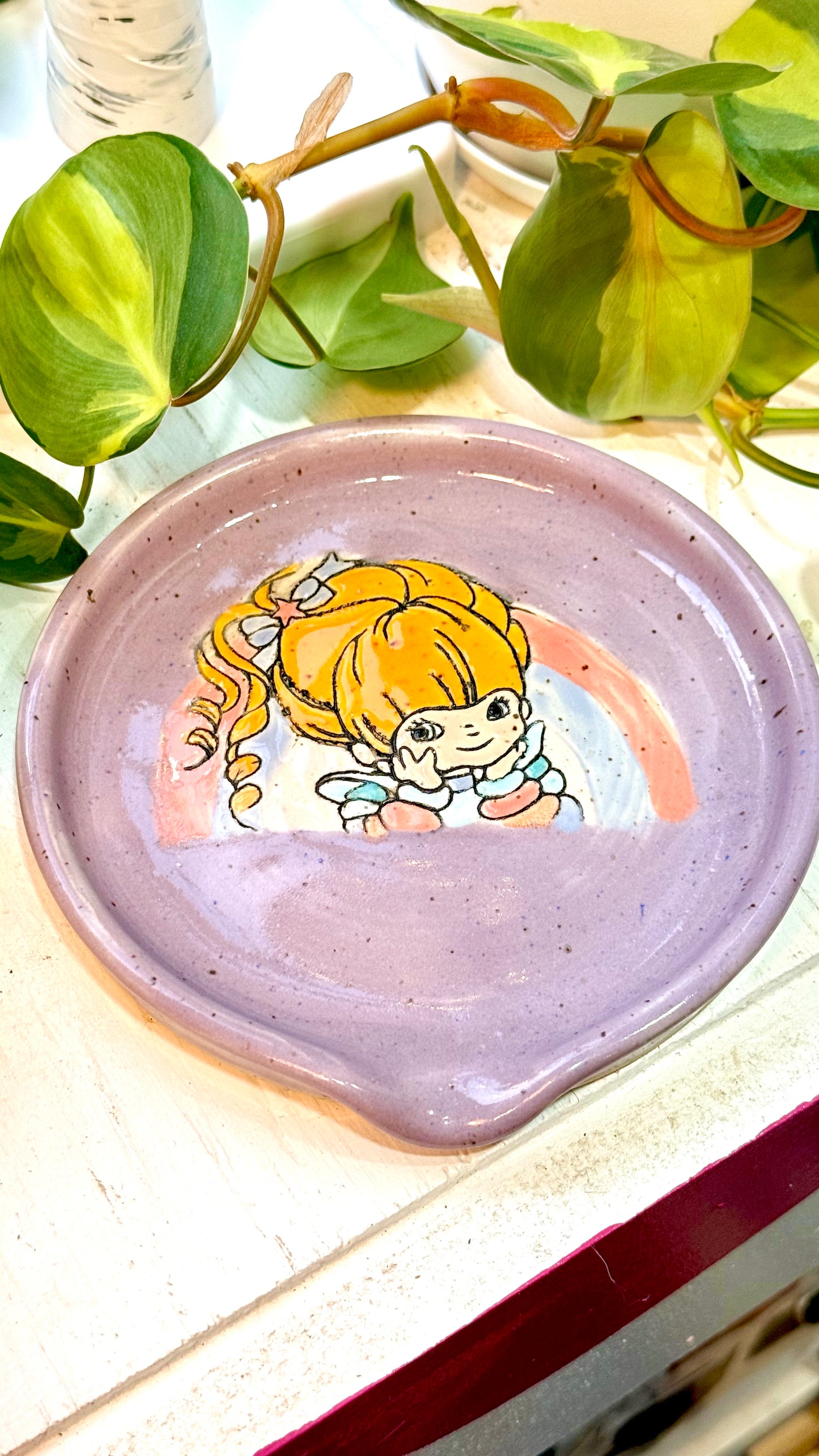 Rainbow Brite spoon rest *READY TO SHIP!*
