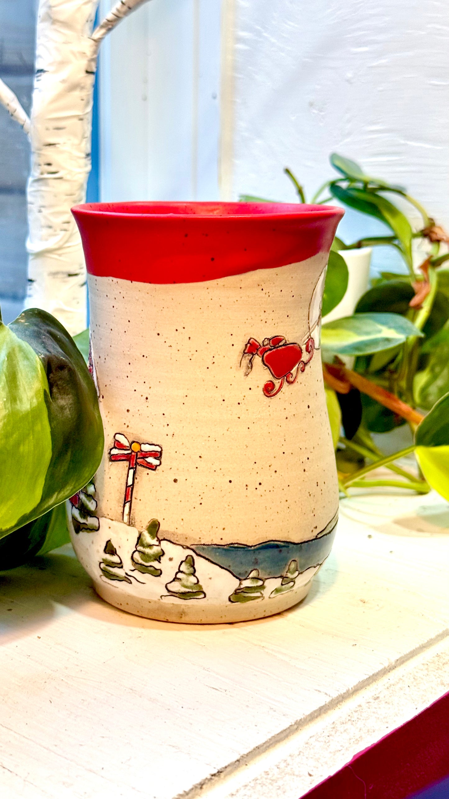 Santa’s Cabin mug *READY TO SHIP!*