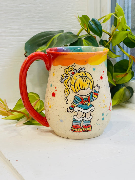 Rainbow Brite (w black inlay) PREORDER * up to 12 WEEKS before shipping*