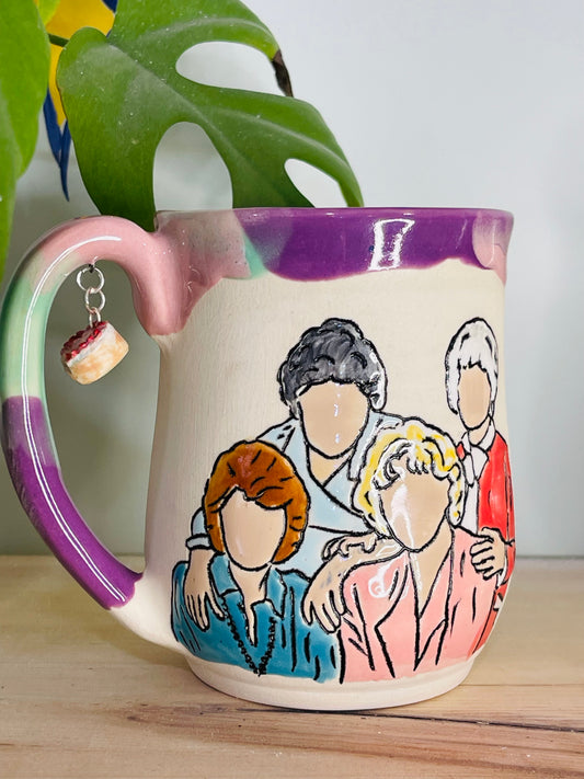 Golden Girls (design 2 NO DANGLE) PREORDER * up to 12 WEEKS before shipping*