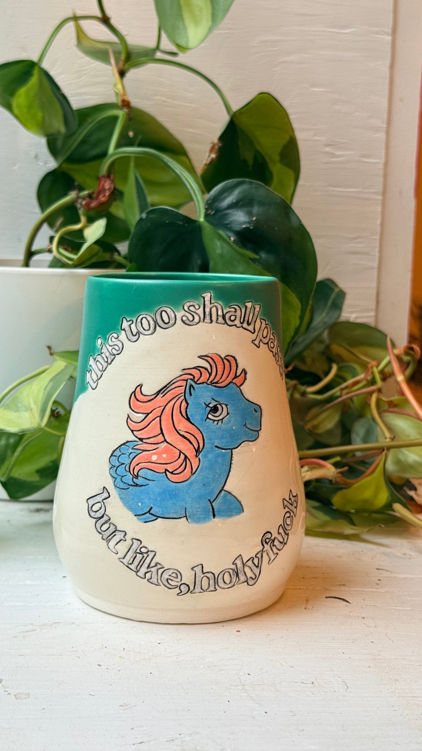 This too shall pass Wine cup *READY TO SHIP!*