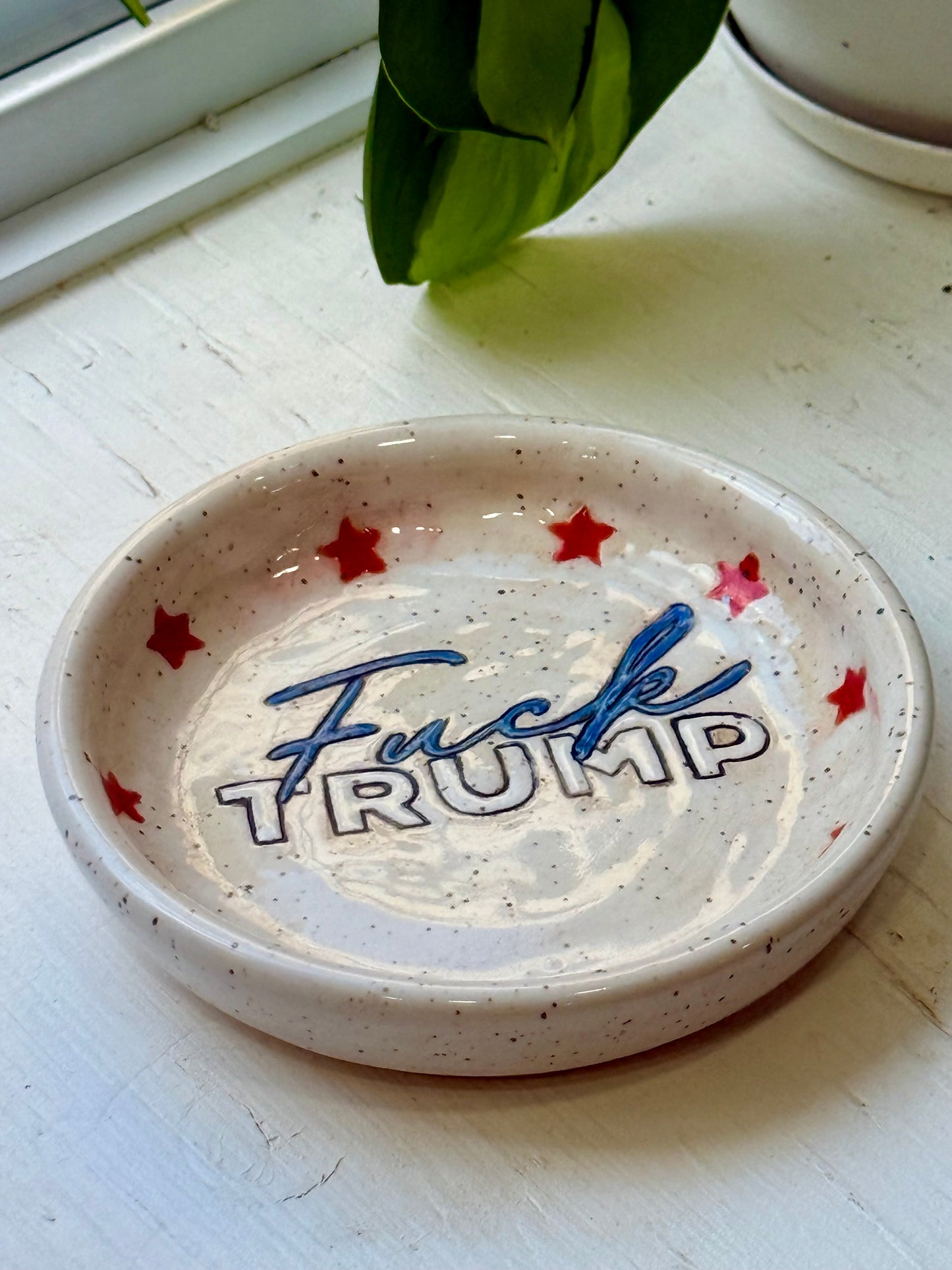 Fuck Trump dish - Preorder