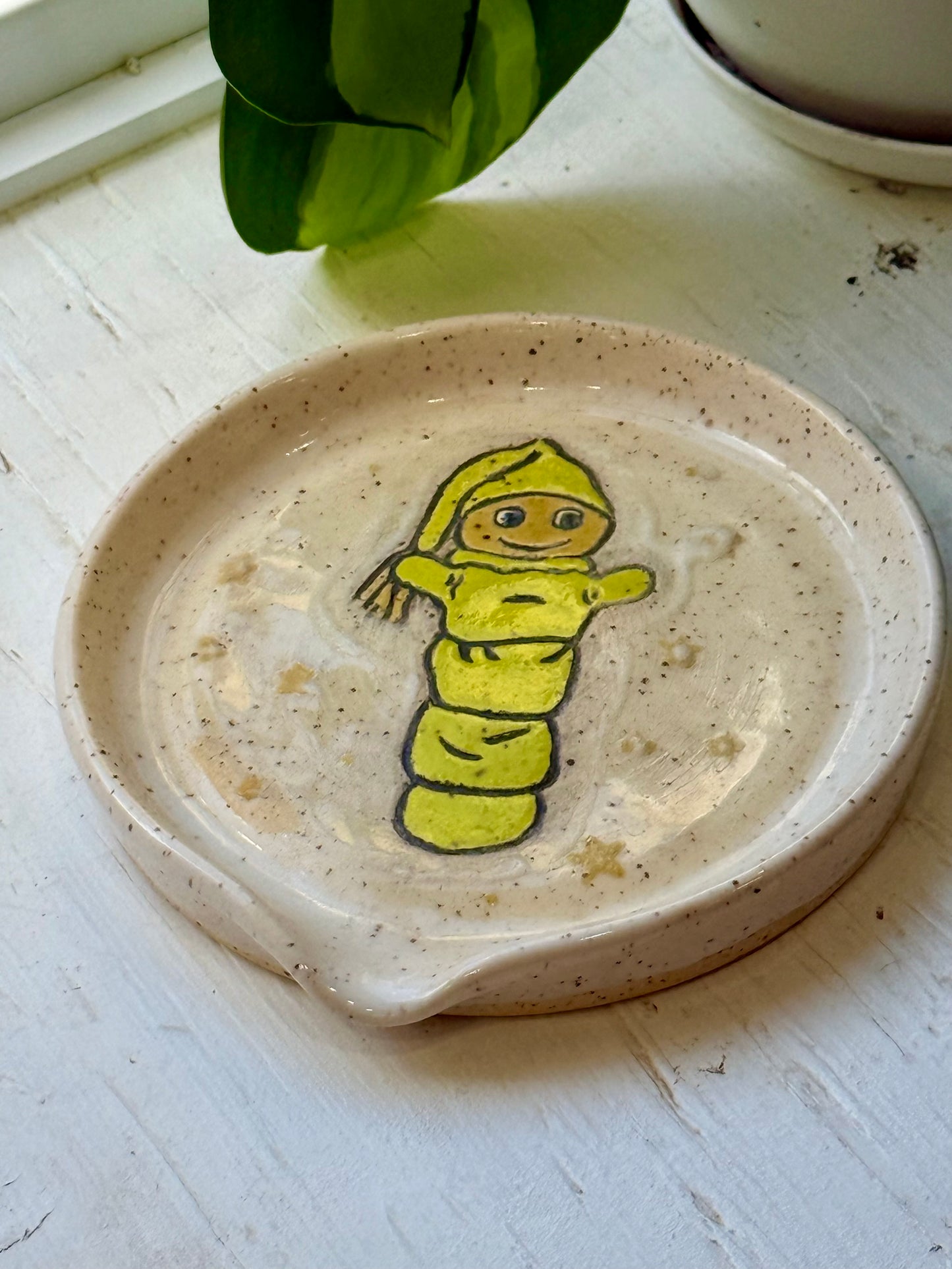 Gloworm spoon rest - Ready to ship