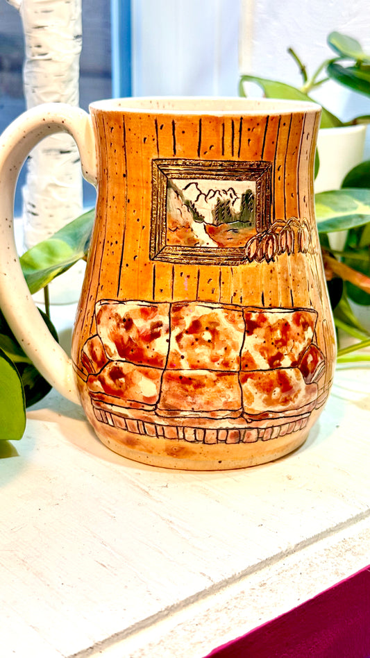 80’s living room mug *READY TO SHIP!*