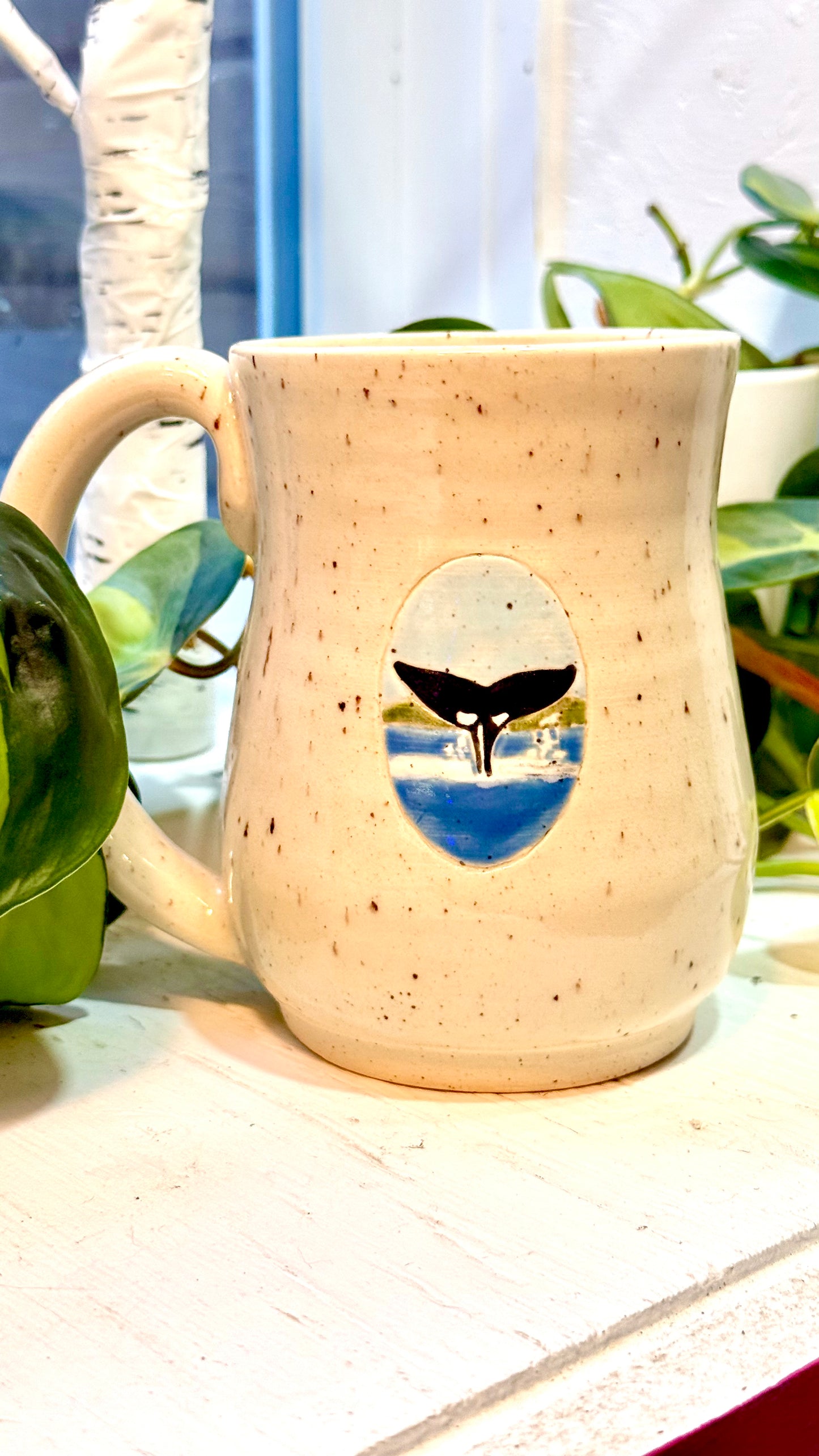 Whale tail mug *READY TO SHIP!*