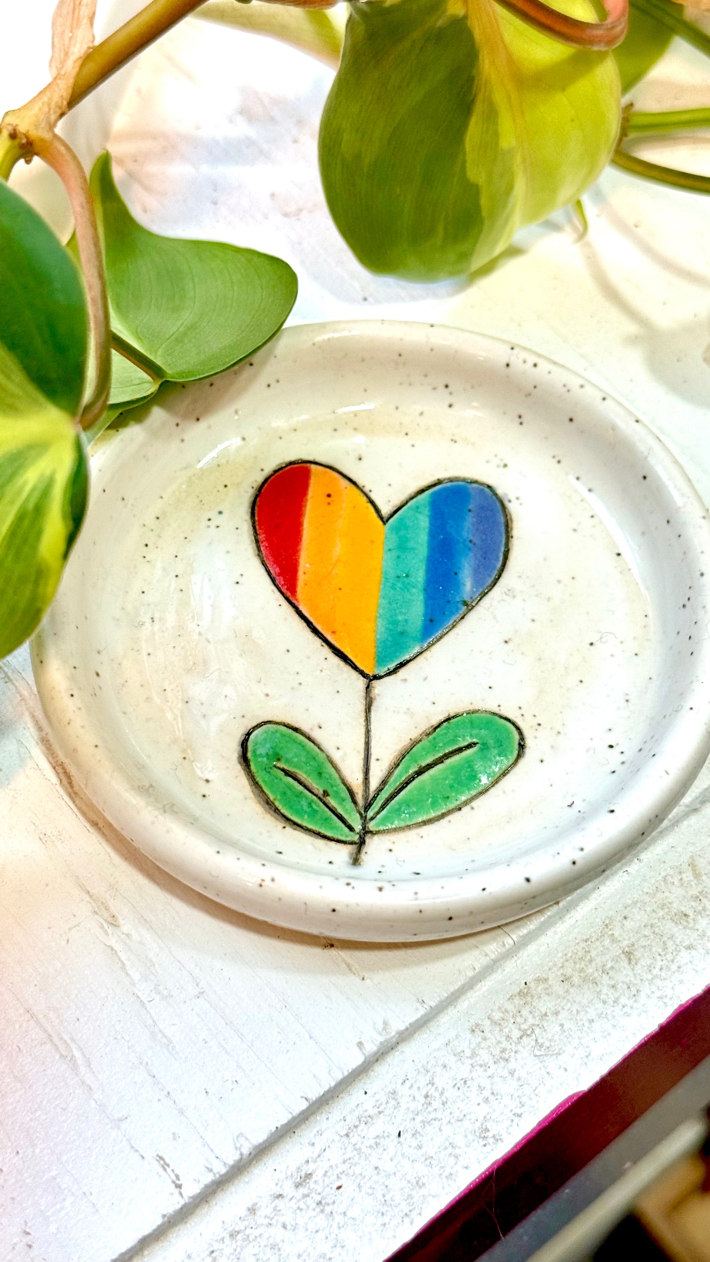 Pride flower 1 teabag rest *READY TO SHIP!*