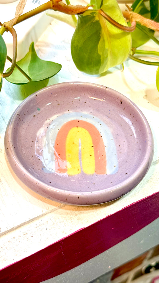 Rainbow teabag rest *READY TO SHIP!*