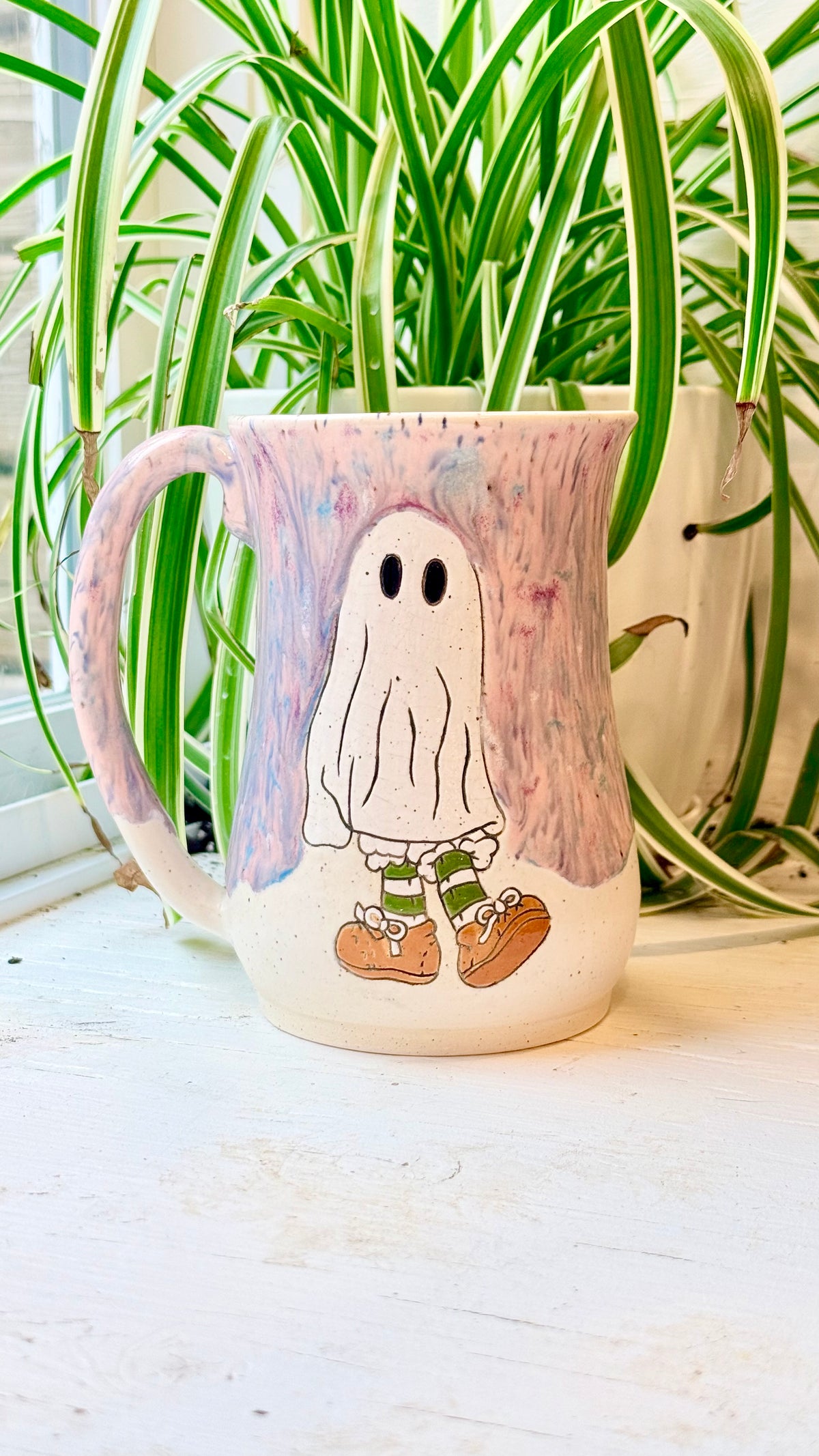 Strawberry Ghost - Ready to Ship Mug